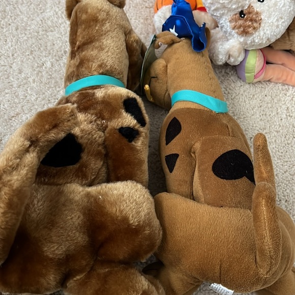 Set of 2 Scooby Doo Stuffed Toy - New - Picture 6 of 10
